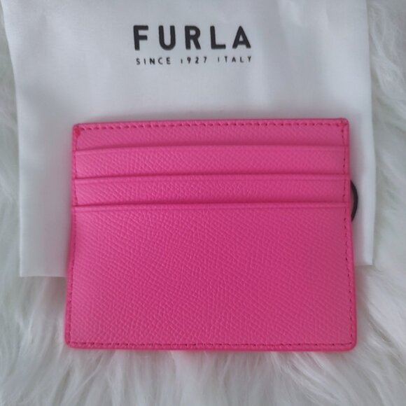 NEW Furla cardholder full inclusion w/box & dusty - Picture 6 of 10